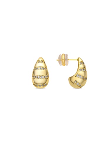 Luxenter Ohrringe Thora mit 18 Karat Goldfinish – THORA