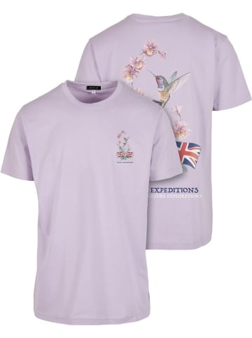 Mister Tee T-Shirt "Royal Expeditions Tee" in Lila