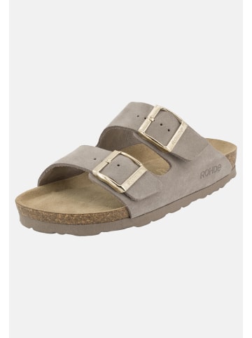 ROHDE Pantoletten Alba in Leinen