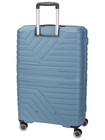 American Tourister Trolley Flytwist Spinner 77 in Storm Blue