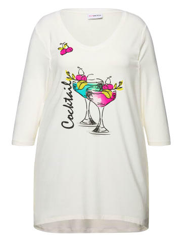 MIAMODA Shirt in schneeweiß