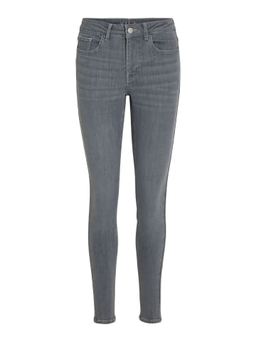 Vila Skinny Fit Jeans in Light Grey Denim