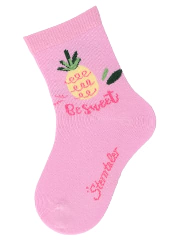 Sterntaler Socken 4er-Pack Erdbeeren in hellrosa