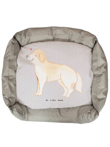 Mr. & Mrs. Panda Hundecouch Golden Retriever Lebensretter ohne S... in Grau Pastell