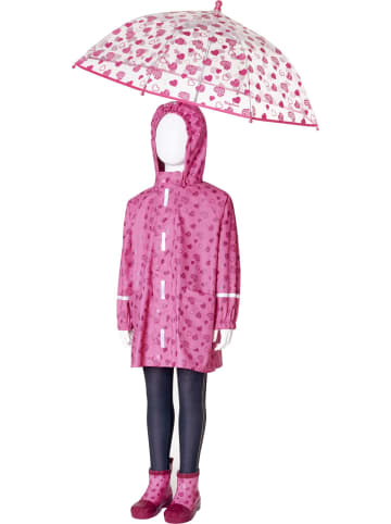 Playshoes Regenmantel in pink