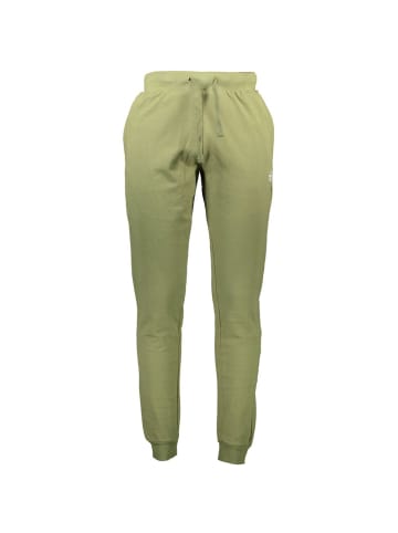 Sergio Tacchini Grüne Baumwoll-Jogginghose