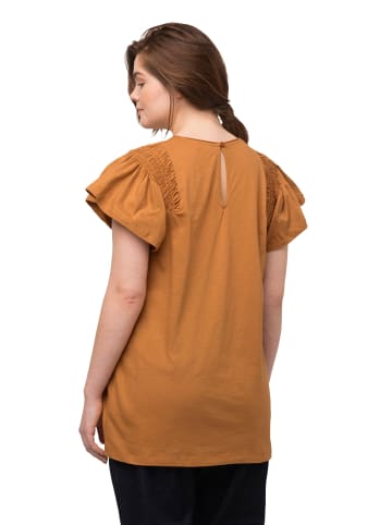 Ulla Popken Longshirt in ocker