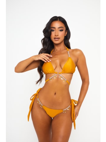 Moda Minx Bikini-Hose Seychellen Seestern in Mustard