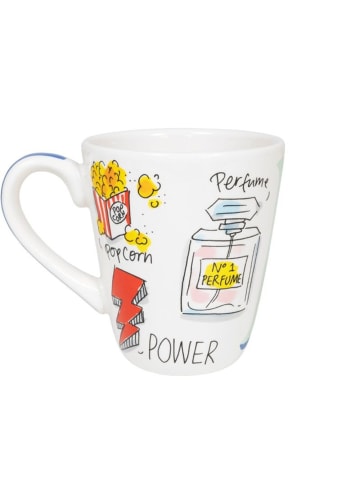 Blond Amsterdam Becher Love Letter P in Bunt - 350 ml