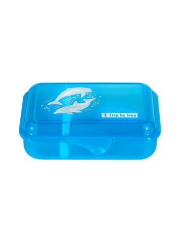 Step by Step Brotzeitbox, mit Klickverschluss in Dolphin Pippa, Blau