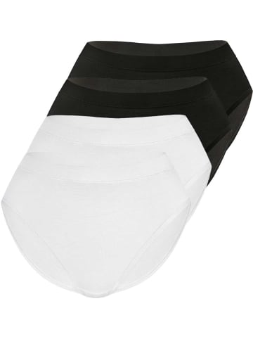 Sassa 4er Sparpack Slip Mini in black white