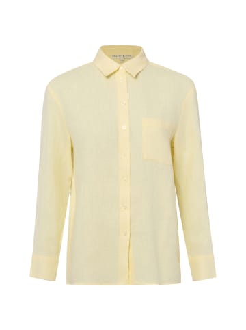 Marie Lund Leinenbluse in vanille - 0026
