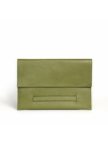 BGents Ledertasche für Herren in olive
