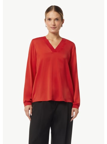 comma Bluse langarm in Rot
