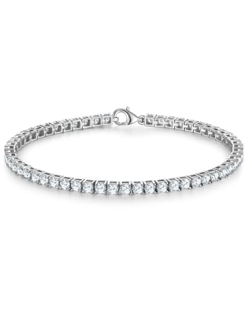 Trilani Armband aus Sterling Silber mit Zirkonia in silber