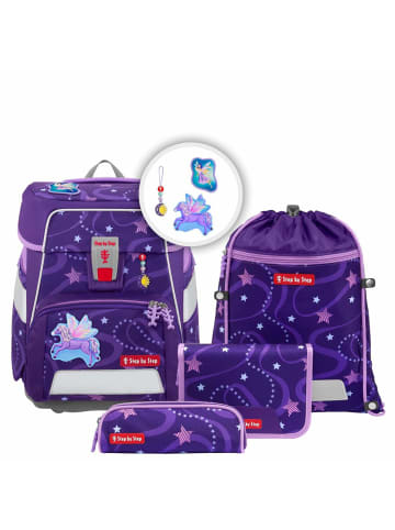 Step by Step Space - Schulranzen Set 5tlg. (Manta Rio) in Pegasus Emily