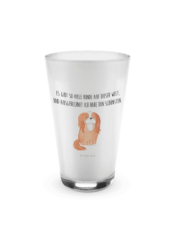 Mr. & Mrs. Panda Blümchentailglas Hund Cavalier King Charles Spaniel... in Transparent