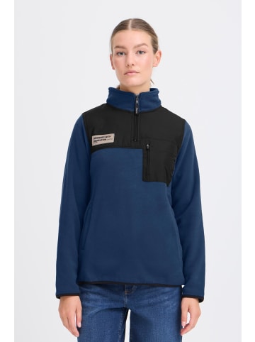 Oxmo Troyer OXNETE HALFZIP in Blau