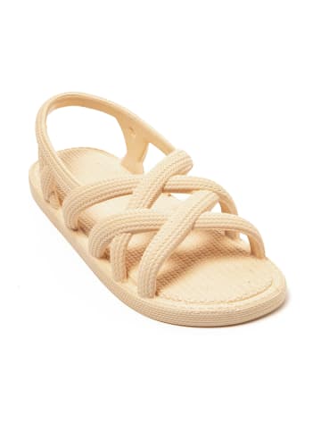 Brasileras Sandalen "Ankara" in Beige