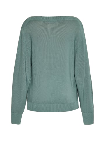 DreiMaster Klassik Women Sweater in Salbeigrün