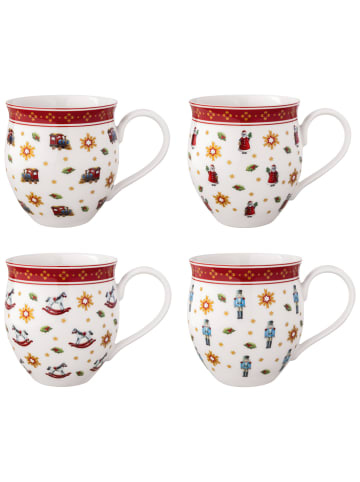 Villeroy & Boch 4er Set Jubiläums-Becher Toy's Delight 390 ml in bunt