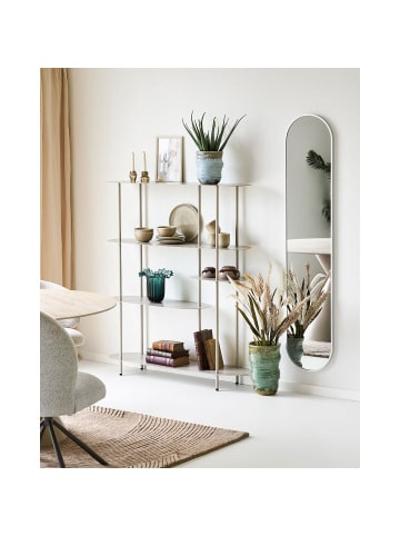 ebuy24 Spiegel Åsa Silberfarben 3 x 35 cm