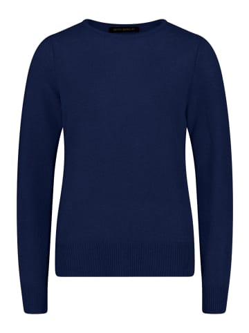 Betty Barclay Kaschmir-Pullover mit Rundhalsausschnitt in Iris Blue