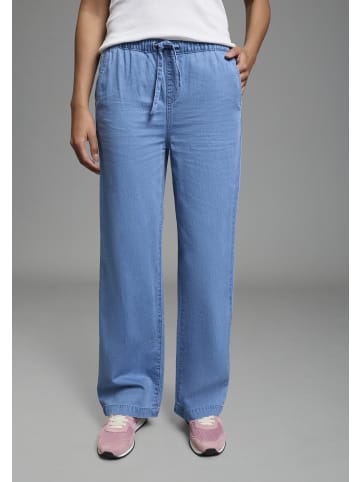 Kangaroos Weite Jeans in blue washed