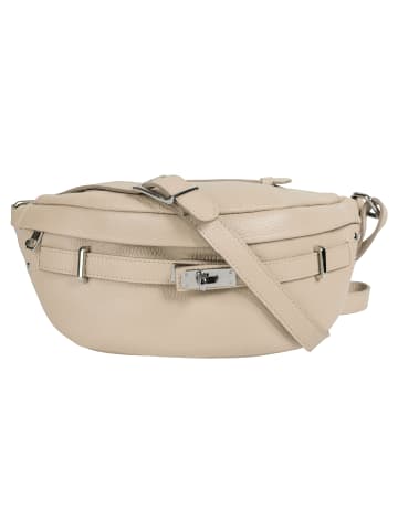 Samantha Look Gürteltasche echt Leder in beige