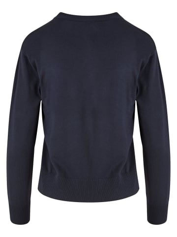 Urban Classics Urban Classics Damen Ladies Knitted Roundneck Sweater in navy