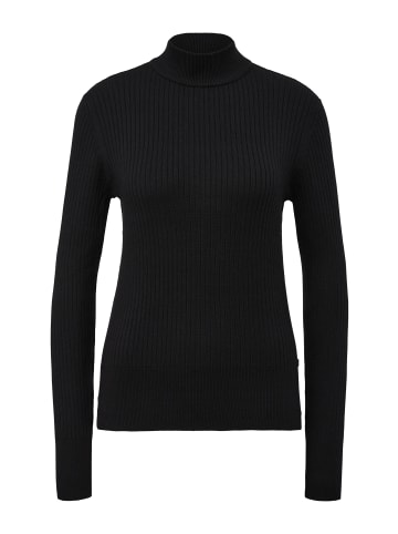 QS Strickpullover in 9999_schwarz