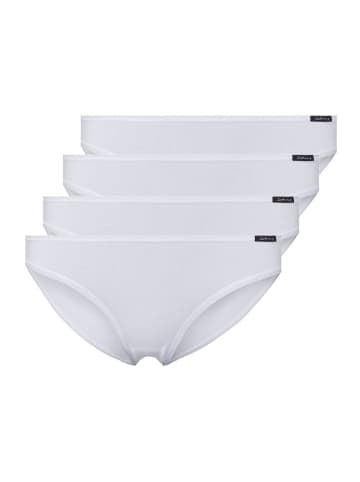 Skiny 4er Pack Rio Slip in white