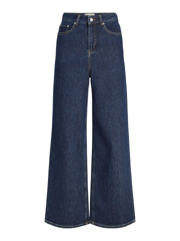 JJXX Wide fit jeans in Dark Blue Denim
