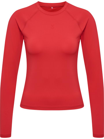 Hummel T-Shirt Hmlprima Damen in CHINESE RED