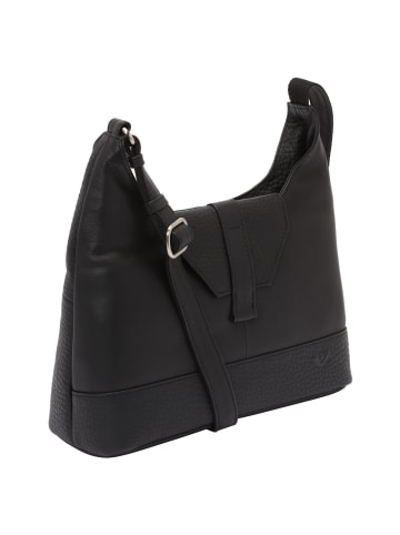 VLD VOi Leather Design Boston Olga Umhängetasche Leder 30.5 cm in schwarz