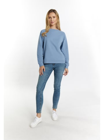 usha BLUE LABEL Damen Sweatshirt in Denimblau