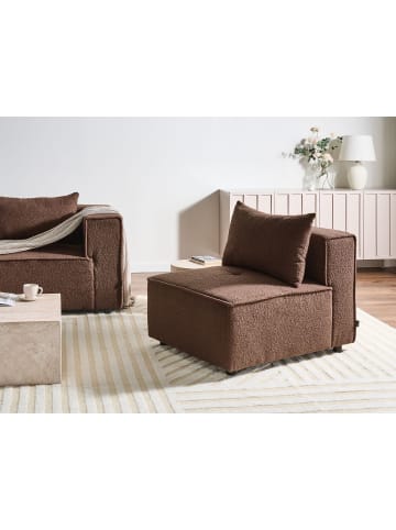 Beliani Sofaelement AXEBO in Braun - (W) 70 x (H) 93 x (L) 94 cm