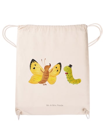 Mr. & Mrs. Panda Tasche Raupe Schmetterling ohne Spruch in Creme