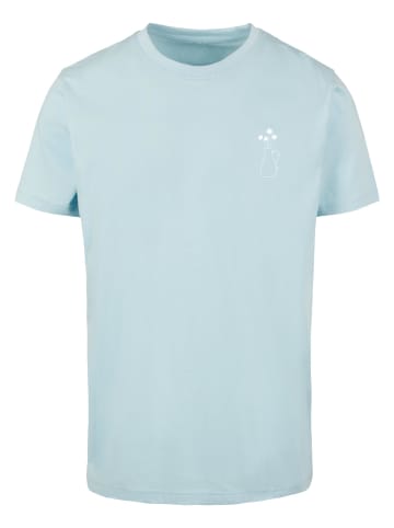 Merchcode T-Shirts in ocean blue