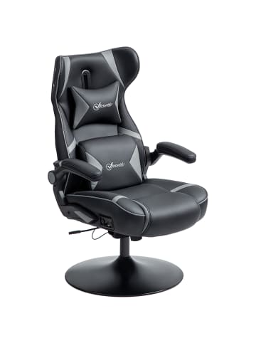 Vinsetto Gamingsessel-69L x 73B x 118H cm-Grau