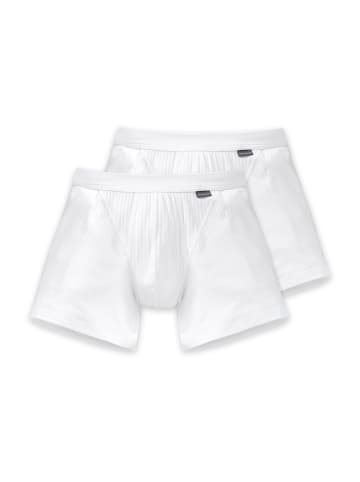 Schiesser Retroshorts 2er-Pack Authentic in Weiß