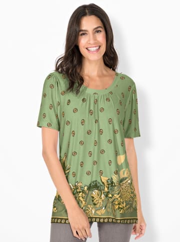 WITT WEIDEN Shirt in pistazie-bedruckt