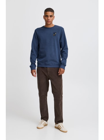 BLEND Rundhalspullover BHSweatshirt in Blau