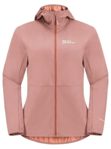 Jack Wolfskin Funktionsjacke/Unterjacke/Softshelljacke FELDBERG HOODY W in Rose