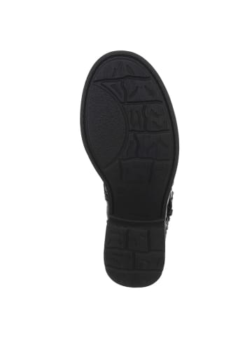 Ital-Design Stiefelette in Schwarz
