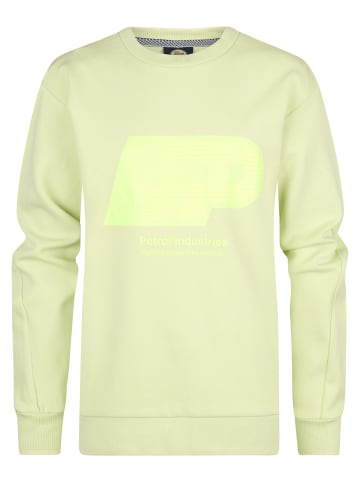 Petrol Industries Sweater mit Aufdruck Harborview in Grün