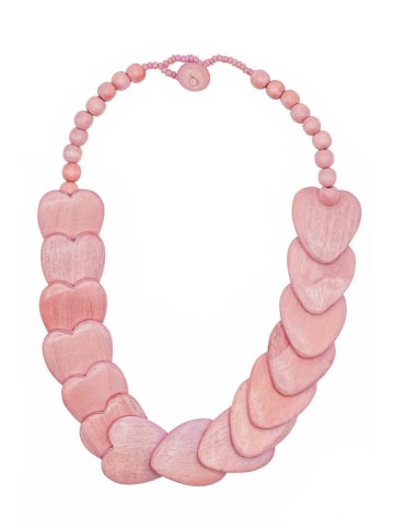 collezione alessandro Kurze Kette " Warmherz " in rosa