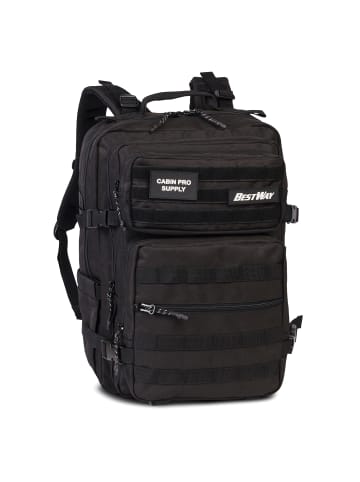 Worldpack BestWay Cabin Pro Supply Reiserucksack 48 cm Laptopfach in schwarz