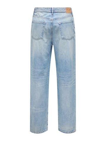 ONLY & SONS Locker geschnitten in Light Blue Denim