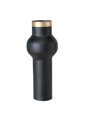 Boltze Vase in schwarz